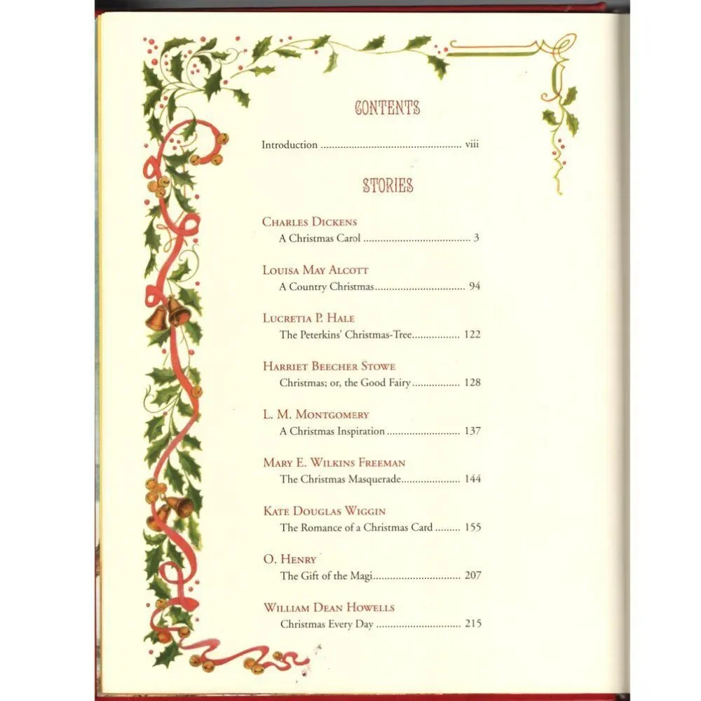 A Christmas Treasury Barnes And Noble Holiday Stories Poems Reading Decor